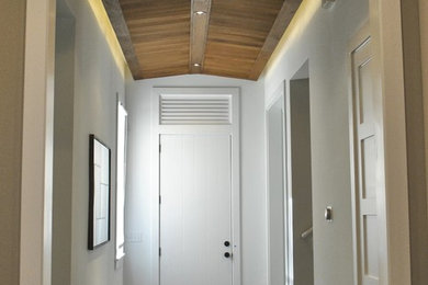Trendy entryway photo in Charleston