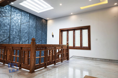 Inspiration for a contemporary living room remodel in Other