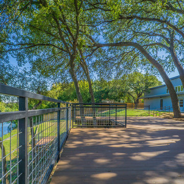 The Grove Round Rock Deck (TimberTech)