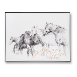 Wild Horses - Drawings And Illustrations
