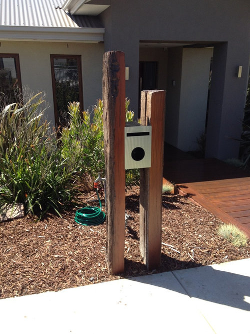 Timber Letterbox Home Design Ideas, Renovations & Photos