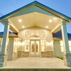 Lighting by Copper Creek Homes - Outdoor Flush-mount Ceiling Lighting