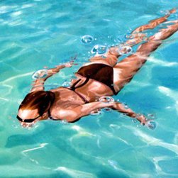 The Swimmer by Eric Zener - Artwork