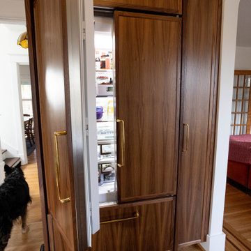 Hidden Fridge Cabinet