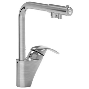 Parmir Dual Handle Kitchen Faucet, Seperate Drinking Water Valve