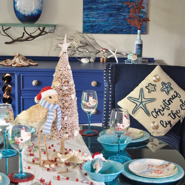 Social Gathering Nook: Christmas at the beach