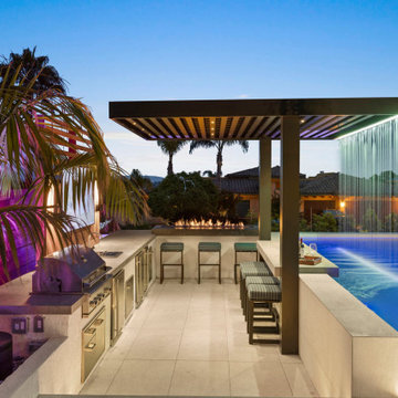 Mira Montana - Front Yard Infinity Pool, Zen-Inspired Design