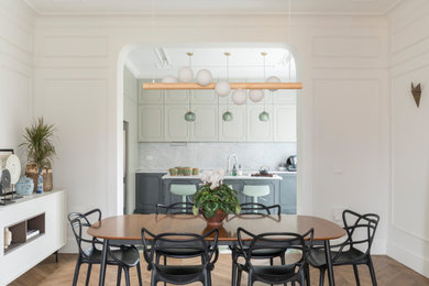 This is an example of a dining room in Rome.