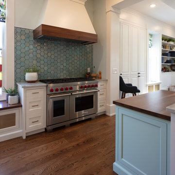Robin’s Egg Designer Kitchen
