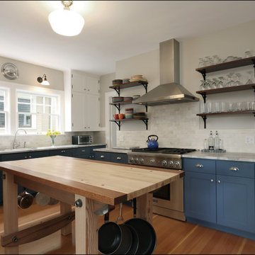 Ericka and Ernest's Laurelhurst Craftsman Kitchen