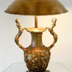 Ancient Treasure Vase - Table Lamps
