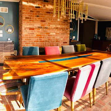 Jewel Toned Dining Room