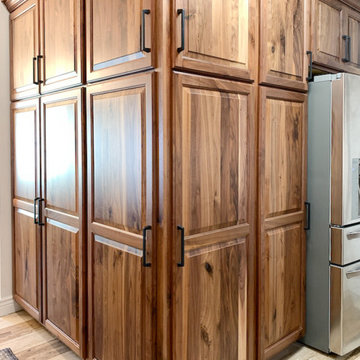 Deluxe Walnut Kitchen & Island