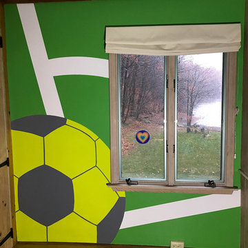 Soccer Ball for a Tiny Wall