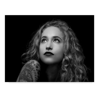 Nick Van Dijk 'Sophie Jane Portrait' Canvas Art, 19"x14" - Contemporary