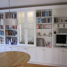 built-in bookcases