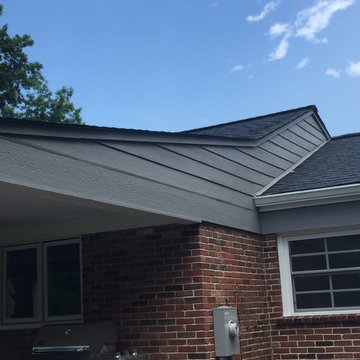 LP SmartSide 8" Lap Siding - Pelican Gray/White - Creve Coeur, MO