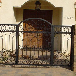 Courtyard & Pedestrain Gates - Home Fencing And Gates