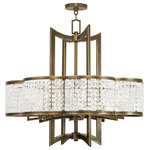 Livex Lighting - Grammercy Chandelier, Hand Painted Palacial Bronze - Create a radiant ambiance in your foyer or dining room with the glamorous Grammercy Chandelier. This suspended fixture features a candalabra-style base, eight bulbs of light and a steel frame in an elegant finish. This product type brings your home an updated and elegant interpretation of familiar, classic style.