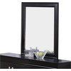 Coaster Louis Philippe Dresser Mirror in Deep Black