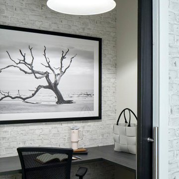 Co-working and Entertainment Area for Luxury Apartments