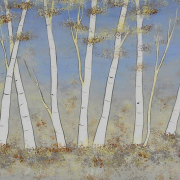 Spring Birch Grove