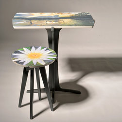 Chill Flower Bedside Set - Nightstands And Bedside Tables