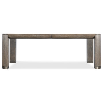Modern Mood Leg Dining Table With1-24in leaf