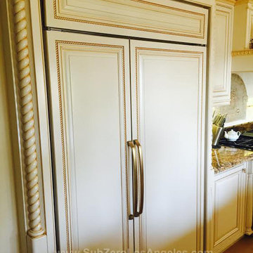 Sub -Zero refrigerator BI-48, serviced and decorative panels added