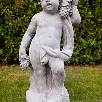 Summer Cherub Statue