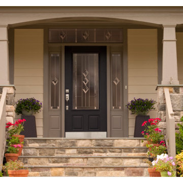 Coal Black Front Door