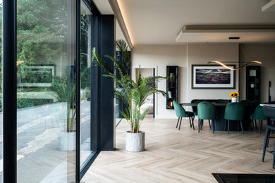 Photo of a contemporary home in Other.