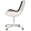 Abner Swivel Chair, Distressed Java