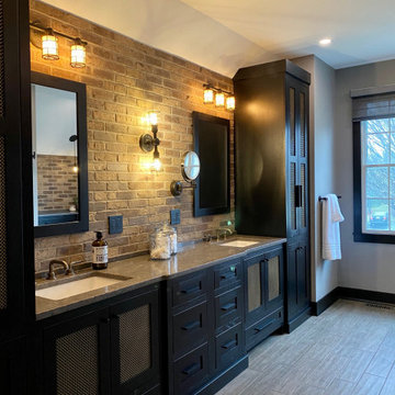 Industrial Master Bath in Blue Bell, PA