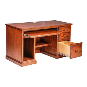 Abigail Desk Transitional Desks And Hutches By Hedgeapple