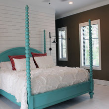 Beach condo bedroom