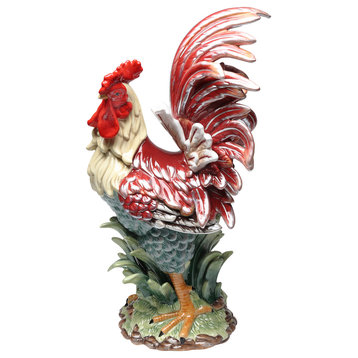 Rooster Figurine, 23"