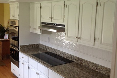 Elegant kitchen photo in Other