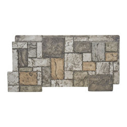 149-JAGGED CASTLE STONE WALL PANEL - Wall Panels