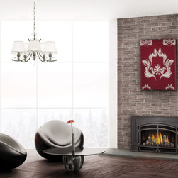 Napoleon GDI30 Series 30'' x 22'' Direct Vent Gas Insert Fireplace - Indoor Fireplaces