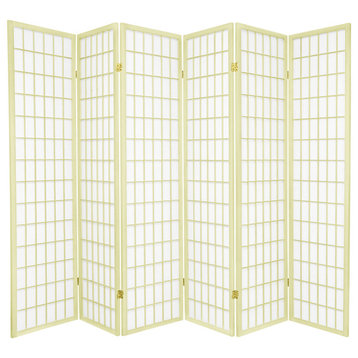 6' Tall Window Pane, Special Edition, Ivory, 6 Panels