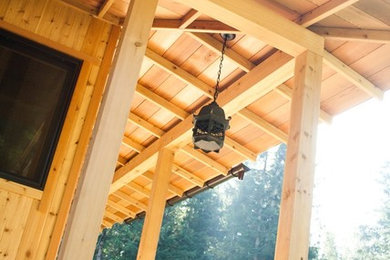 Craftsman exterior home idea in Seattle