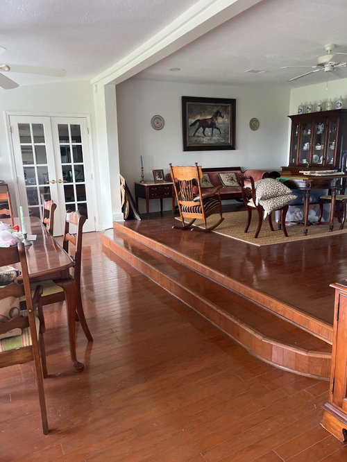 Furniture placement for awkward space