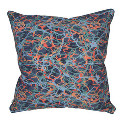Clueit Webb Interiors - Estuary Indigo Cushion - Scatter Cushions