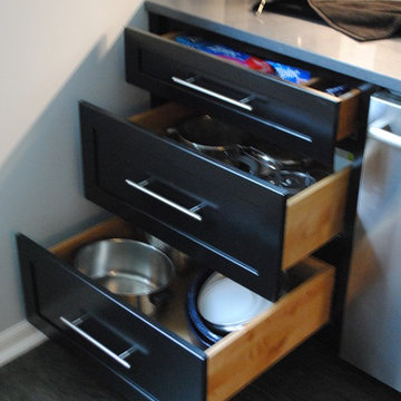 Small Ann Arbor Square Kitchen