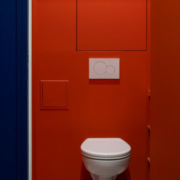 Projet Gaillet - Paris 18 I WC audacieux