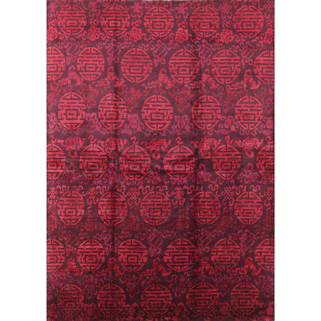 Ahgly Company Indoor Rectangle Mid-Century Modern Area Rugs, 2' x 4'