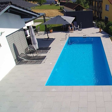 4 x 8m Pool einfach Schön