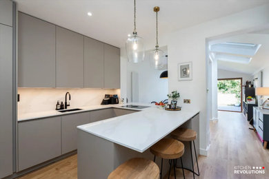 This is an example of a contemporary kitchen in Other.