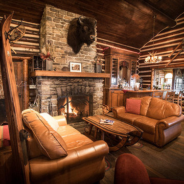 Vintage Winter products featured in Storm Mountain Lodge - Banff, Canada